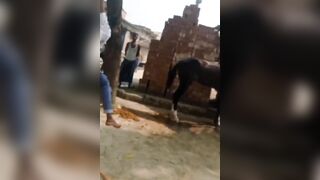 A Lesson to Others in India: Elders thrash Kid caught Stealing