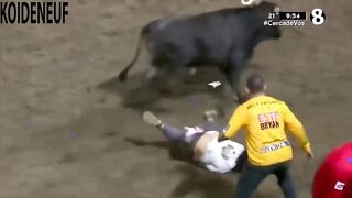 Woman gets the Best Wedgie of All Time via Bull