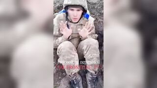 Terrified Captured Ukrainian POW
