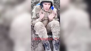Terrified Captured Ukrainian POW