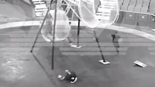 Girl falls from the "Wheel of Death" snapping her Neck Killing Her. It was during practice