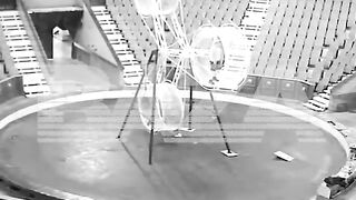 Girl falls from the "Wheel of Death" snapping her Neck Killing Her. It was during practice