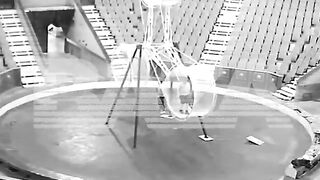 Girl falls from the "Wheel of Death" snapping her Neck Killing Her. It was during practice