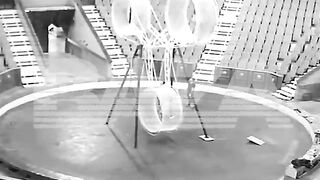 Girl falls from the "Wheel of Death" snapping her Neck Killing Her. It was during practice