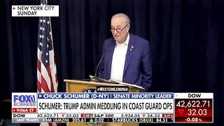 Chuck Schumer blames the Mexican ship/Brooklyn Bridge on President Trump and DOGE-For Real