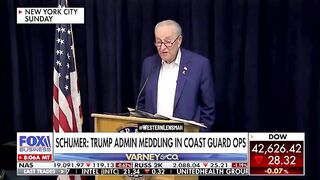 Chuck Schumer blames the Mexican ship/Brooklyn Bridge on President Trump and DOGE-For Real