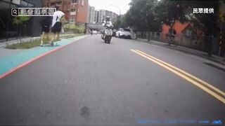 FULL: Taiwan 78 Year Old Driver never Stopped. Crazy Accident multiple angles