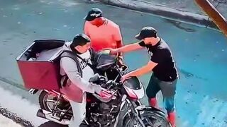 Poor Guy..gets Everything Stolen including his Delivery and Dignity