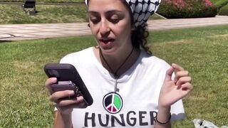 Liberalism is a mental disorder. UCLA Girl on hunger strike for Palestine hospitalized after 9 days no food in the name of Gaza.