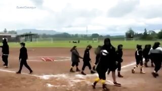 Grown Adult Male Karen has Meltdown at Little Girls Softball Game.. Accuses one of the Players of Being Older than 11