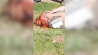 The Redhead gets a Brutal Beating from Evil Girls..then they all Clap (Watch Full Video)