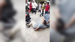 2 Men and a Pregnant Woman kidnapped a Minor, without waiting for the police, Burned them Alive