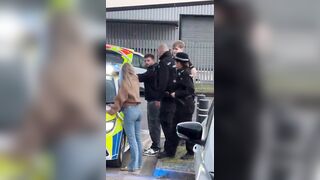 BREAKING: Infamous OnlyFans creator Bonnie Blue was just arrested by the UK police.