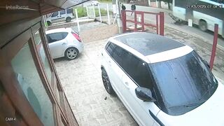 Kids going for the Pass on his Bicycle Ends up on Here