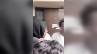 Unhinged Female Student Punches Security Guard....Learns a Lesson that FAFO is a Real Thing