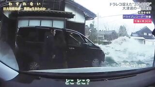 Power of Mother Nature: This Man and his Van will be Underwater in One Minute (He's Clueless)