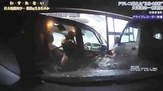 Power of Mother Nature: This Man and his Van will be Underwater in One Minute (He's Clueless)