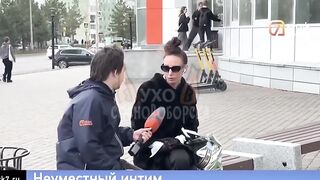 Funny Media: Girl who had Sex on Bench with "Stranger" has become a Celebrity in Russia "It was her Fantasy"