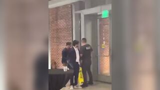 Man who just Killed 2 Israeli Embassy Staff shouts "Free Palestine" while taken into Custody