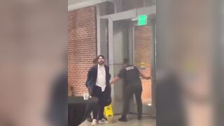 Man who just Killed 2 Israeli Embassy Staff shouts "Free Palestine" while taken into Custody