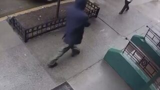 Punched in the head by stranger in New York gets Instant Karma
