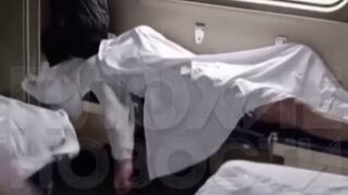 People on Train had to travel several hundred kilometers with a corpse