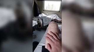 People on Train had to travel several hundred kilometers with a corpse