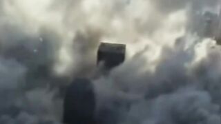 Helicopter footage of September 11, 2001 that was originally broadcasted in 2011 has been re-released.
