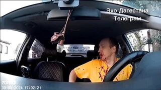 Immigrant sucker punches Taxi Driver for Mouthing Off