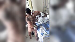 Trashy or Yea! What Hospital allows this?