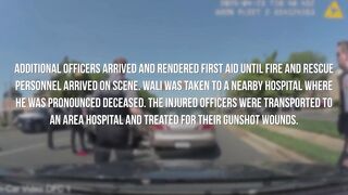 Spectacular Footage: Fatal Shooting shows Man Fire Pistol at Multiple Cops (All Angles)