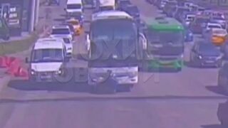 Poor Guy already in a Wheelchair is not seen by Bus Driver...