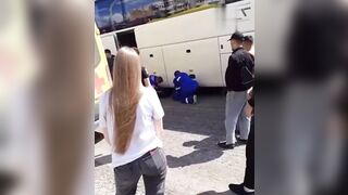 Poor Guy already in a Wheelchair is not seen by Bus Driver...