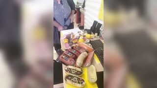 Shoplifter of the Year: How did she fit all this in a bag?