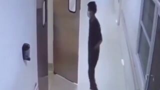 Professional Hit: Man Disguises Himself as a Nurse and Finishes Off Victim who was Shot the Day Before