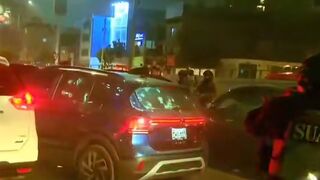 Police in Peru turn the Highway into Hell with Incredible Firepower