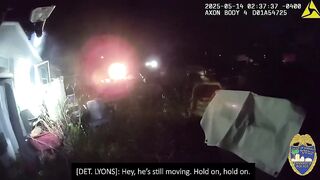 Man wants to see his Momma is SHot Dead by SWAT (2 Angles)