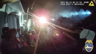 Man wants to see his Momma is SHot Dead by SWAT (2 Angles)