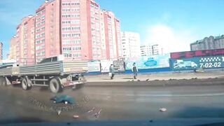 Hit by truck