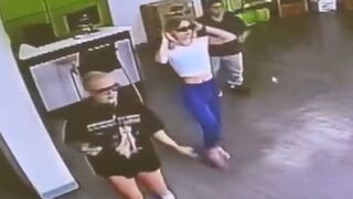 Tranny is Bitch Slapped into Next Month at Nashville Storage Facility.