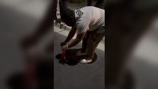 No! Man lights Firework right under Girl's A*s by Accident