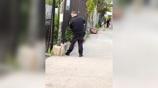 NYPD is about to have one less officer on the force...