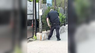 NYPD is about to have one less officer on the force...
