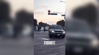 Woman so Drunk Doing Donuts at Street Takeover Mob of Spectators Rescue her Traumatized Kids from Car