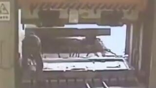 I don't think there's anything you could have done for him. Worker tries to help