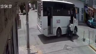 As Bad as it gets, Motorcyclist with partner crashes into a speeding truck and is then run over