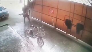 I don't think the Bike likes him as much as he likes the bike