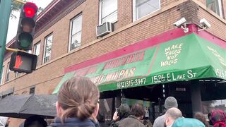 Idiot Protesters Protesting Drug RAID