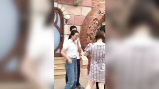 Fight between Chinese Family at Disney is Great