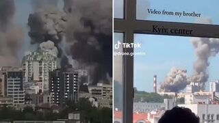 Putin Rocks Ukraine. Four Massive Explosions Rocked the Capital.